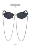 Women's Fashion Chain Irregular Sunglasses