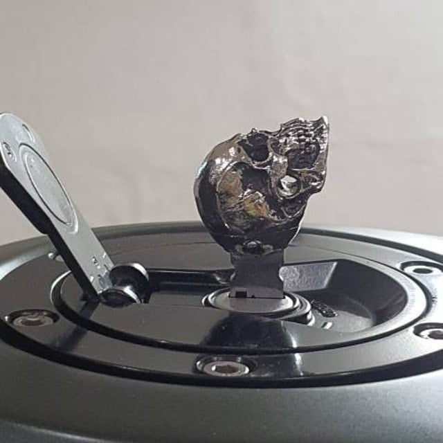Universal Metal Devil Skull Key Cover for Motorcycles