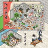 Ancient Chinese Architecture 3D Sticker Scenes, Build Chinese Garden Ancient Market