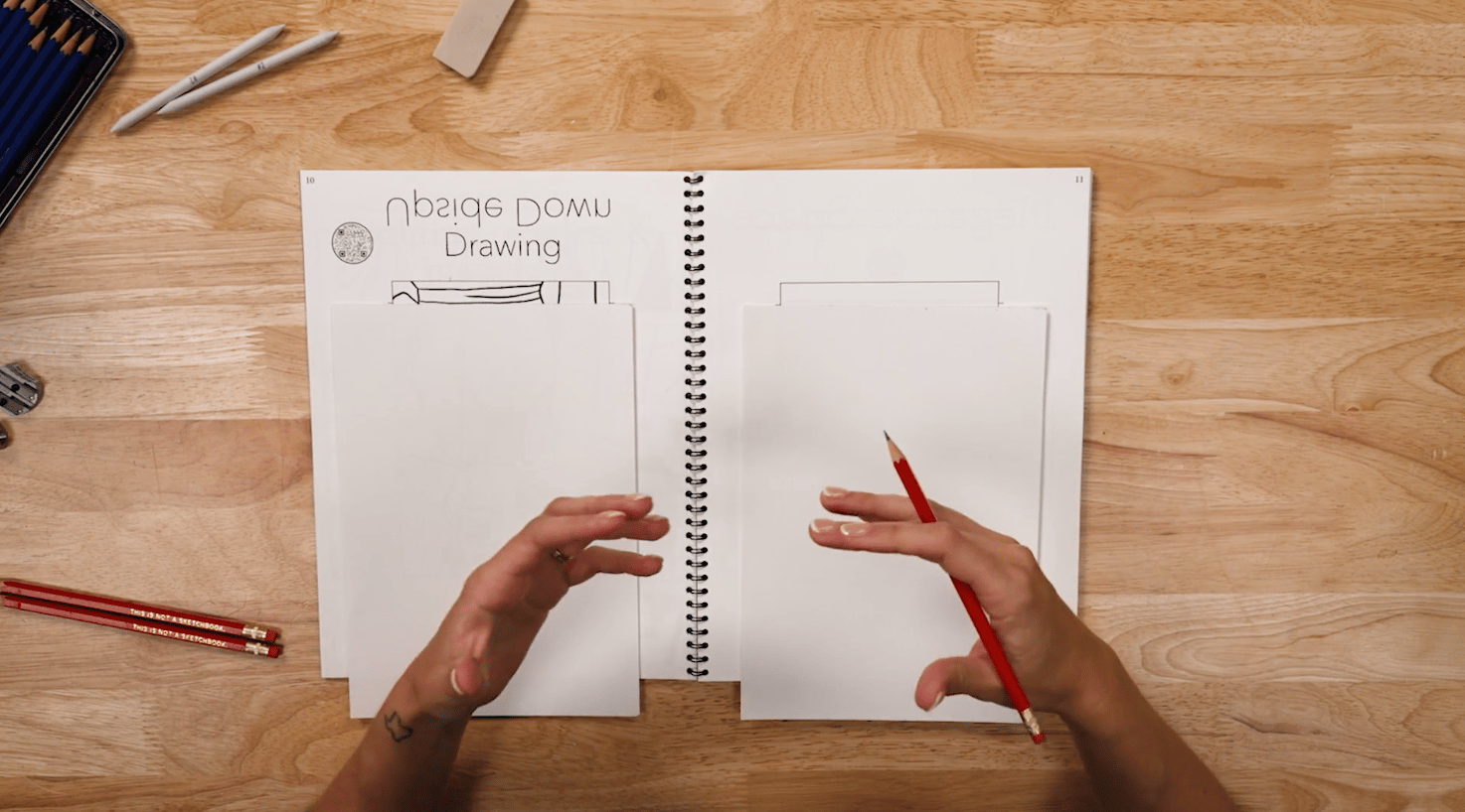 🔥LAST DAY 50% OFF📒Art Class Sketchbook (Hardcover) 🎁Buy 2 Free Shipping