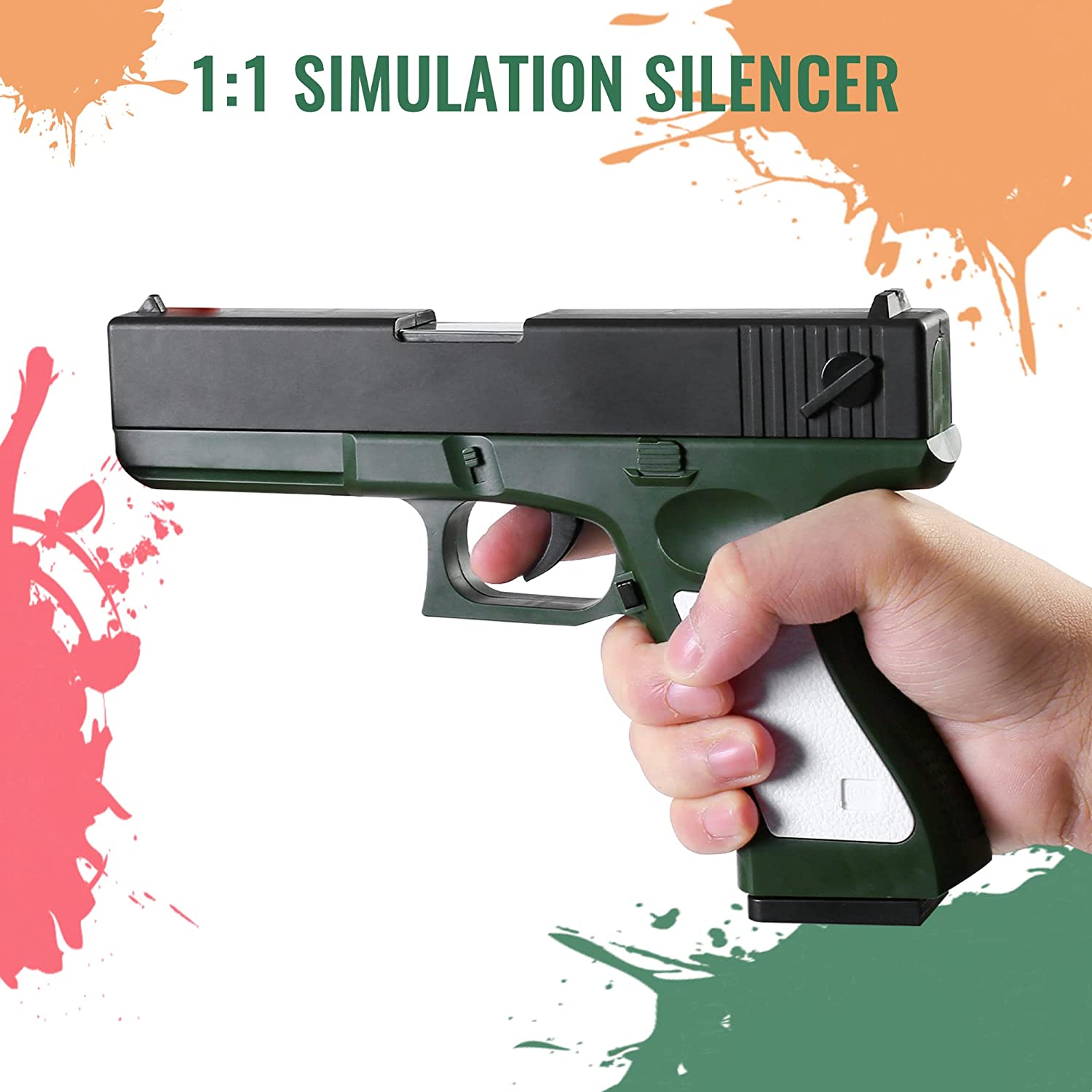 🔥Last day Sale - 60% OFF🔥 G17 SHELL EJECTION SOFT BULLET TOY GUN