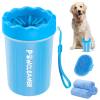 Dog Paw Cleaner, Washer, Buddy Muddy Pet Foot Cleaner for Small Medium Large Breed Dogs/Cats (with 3 absorbent towel)