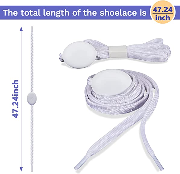 (🌲Early Christmas Sale- SAVE 48% OFF)LED Flashing Shoestrings--buy 5 get 3 free & free shipping(8 pairs)