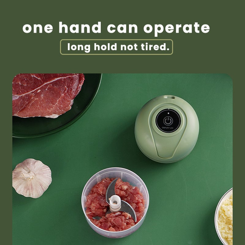 🔥Last Day Promotion - 50% OFF🎁🔋 Electric Meat & Garlic Grinder🥩