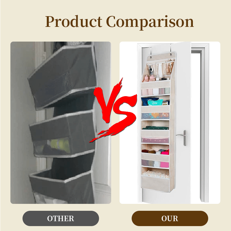 🔥LAST DAY 50% OFF🔥Hanging Storage Pockets Behind the Door Organizer Hanging Pockets
