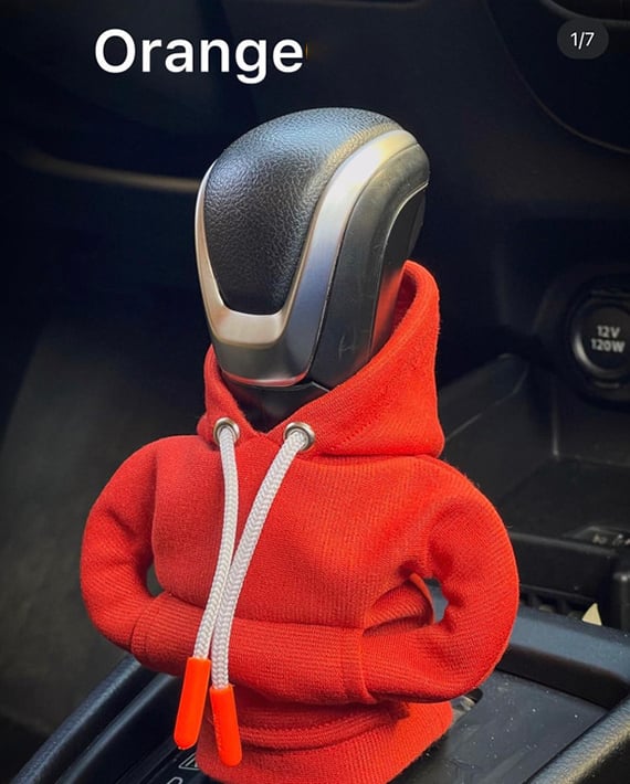 Last Day 49% OFF - Hoodie Car Gear Shift Cover