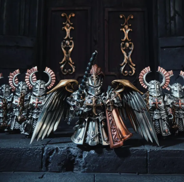 LAST DAY 50%OFF-Sunshinecraft® Handcrafted Crusader and  Crimson Templar statue