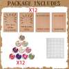 🎁24 Pack Valentines Cards with Heart-Shape Crystals