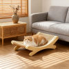 X Sisal Cat Scratcher & Bed: Artisan Craftsmanship, Redefining Feline Comfort Aesthetics