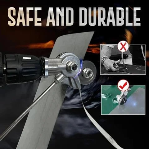 🔥Clearance Sale Last Day 60% OFF🔥🔧Electric Drill Shears Attachment 👍BUY 2 GET 10% OFF & FREE SHIPPING📦