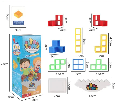 TetraTower™ Stacking Game