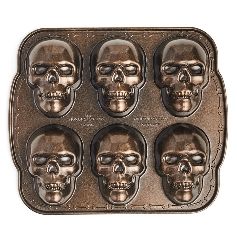 💥Halloween sale-70% OFF💥Haunted Skull Cakelet Pan-Buy 2 Get Free Shipping