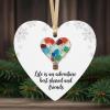 🌊💙Treasures of the Sea, Symbols of Friendship – ❤️ Sea Glass Heart Ornaments✨