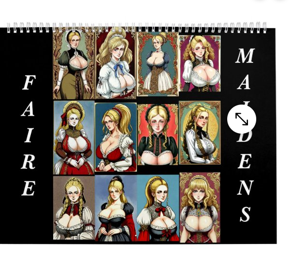 All the Faire Maidens Calendar 2025