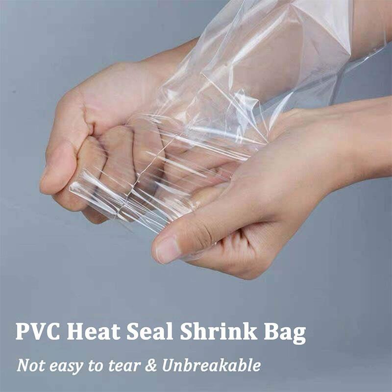 (🎄Christmas Promotion--48%OFF)Transparent PVC Heat Shrinkable Wrap Film--100PCs