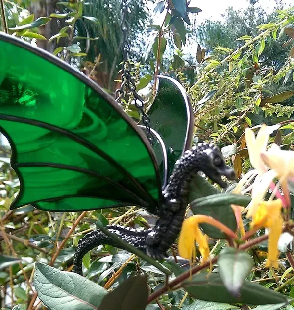 (🔥Last Day Promotion 50% OFF) Dragon Hanging Stained Sun Catcher - Buy 2 Get Extra 10% OFF & Free Shipping