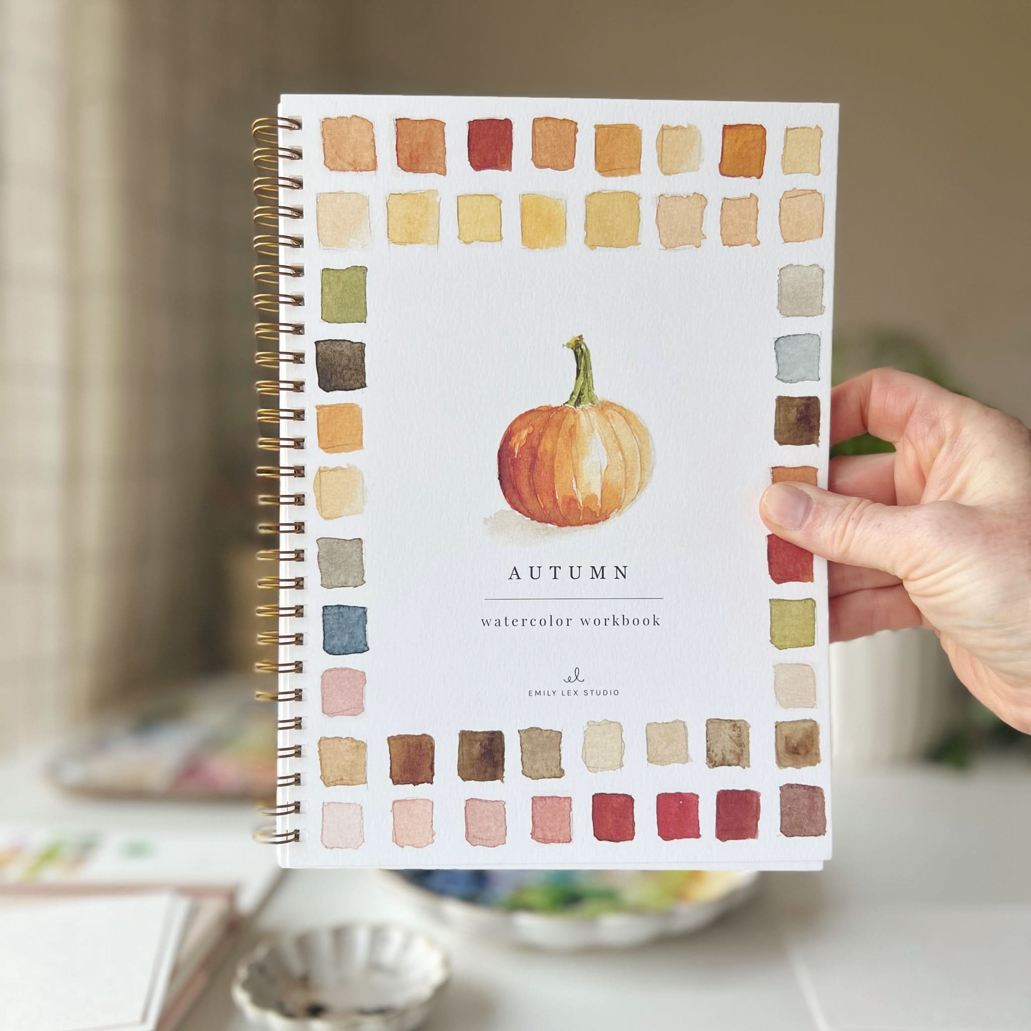 🍂Autumn Watercolor Workbook