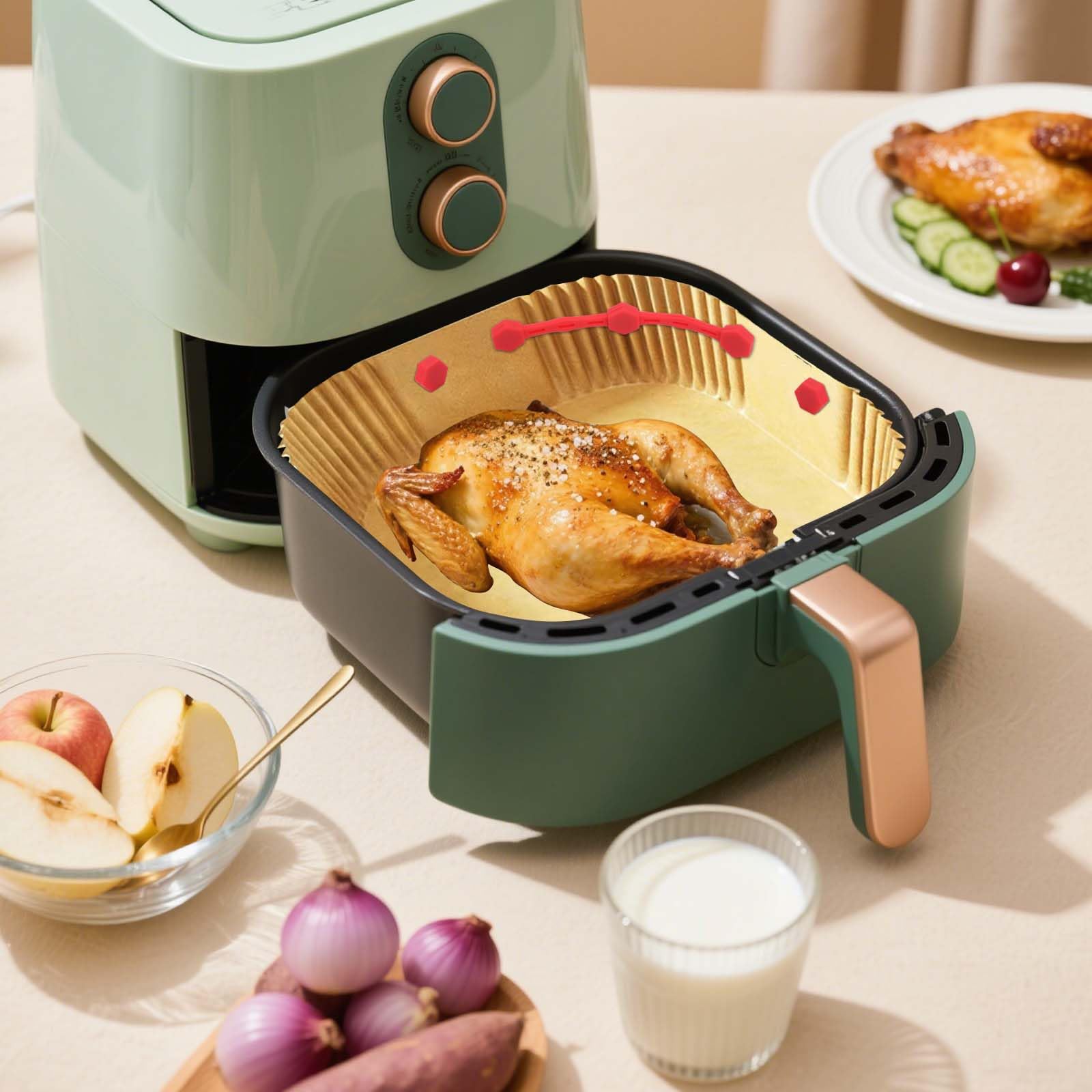 🎁TikTok Last Day Sale - 70% OFF🎉2 Sets Air Fryer Magnet Silicone Buckle