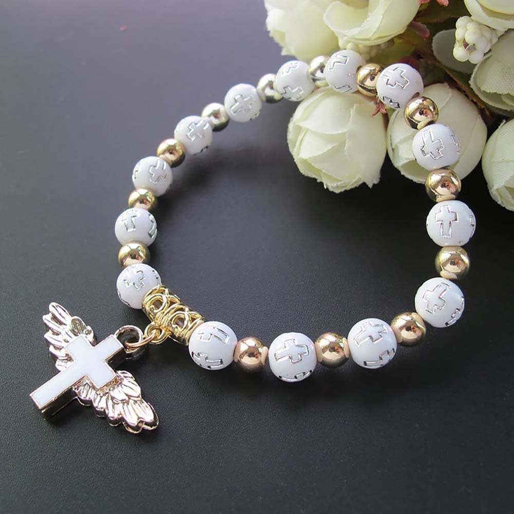 🎁2024 New Year Hot Sale🎁49% OFF🔥Angel Wing Cross Bracelet