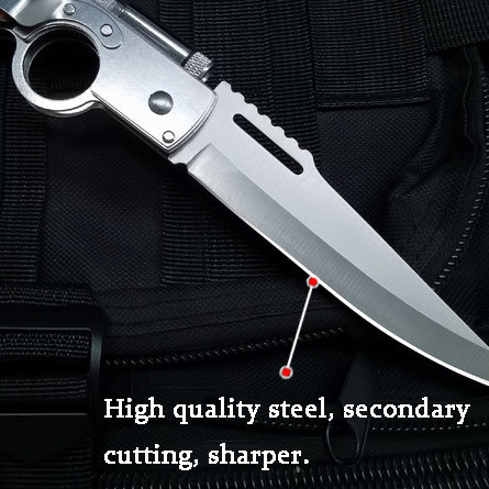 🔥Limited Time Sale 48% OFF🎉Multifunctional Outdoor Self-defense AK47 Folding Knife-Buy 2 Get Free Shipping