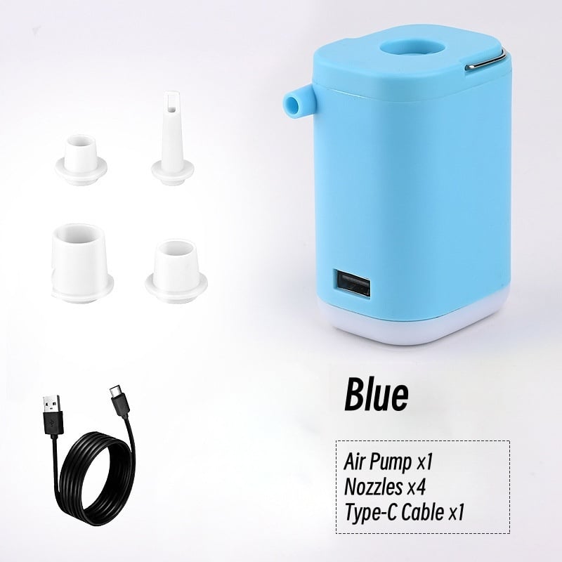 💥LAST DAY SALE 50% OFF💥Mini Portable Air Pump with Light