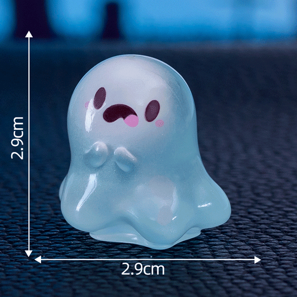 Halloween Mini Cute Ghost Glow in The Dark