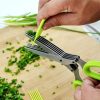 (💕Mother's Day Sale-50% OFF) Multilayer Spring Onion Scissors, BUY 2 GET 1 FREE