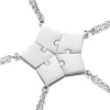 (🔥Last Day Promotion 50% OFF) Star Puzzle Friendship & Family Necklace - Buy 2 Get Extra 10% OFF & Free Shipping