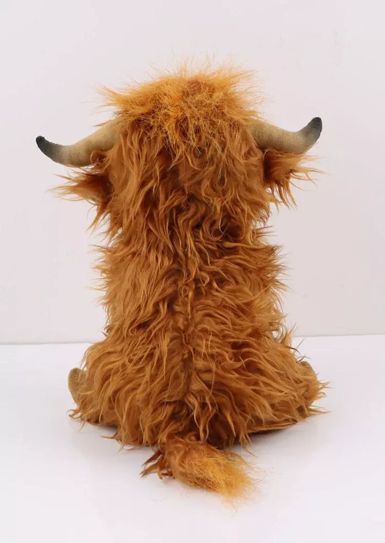 (🌲Early Christmas Sale- 50% OFF) 🐂Eco-Friendly Scottish Highland Cow Soft Plush Toy