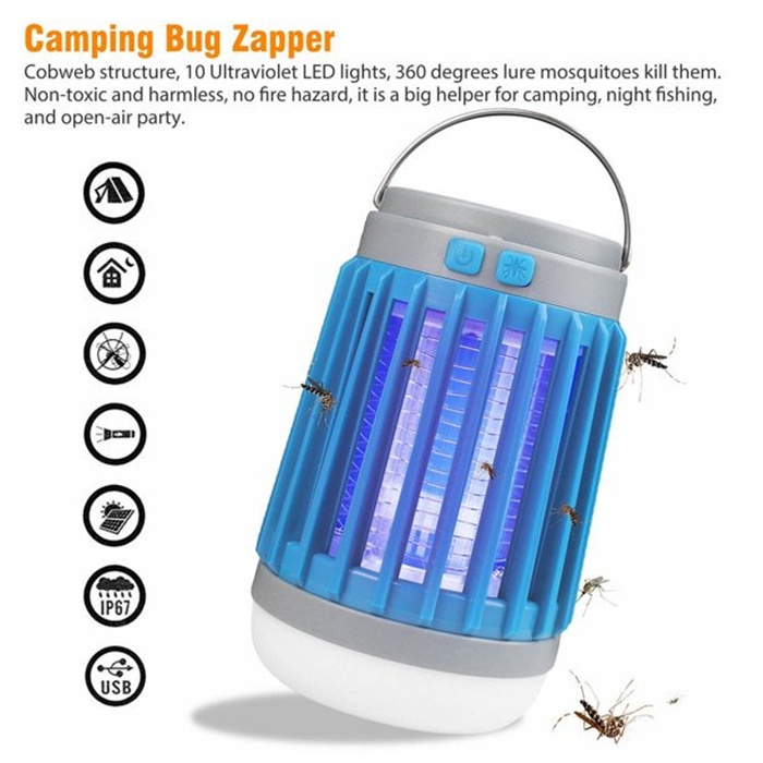 ✨Summer Hot Sale 50% OFF❤️)Powered Lamp That Repels Mosquitoes Instantly