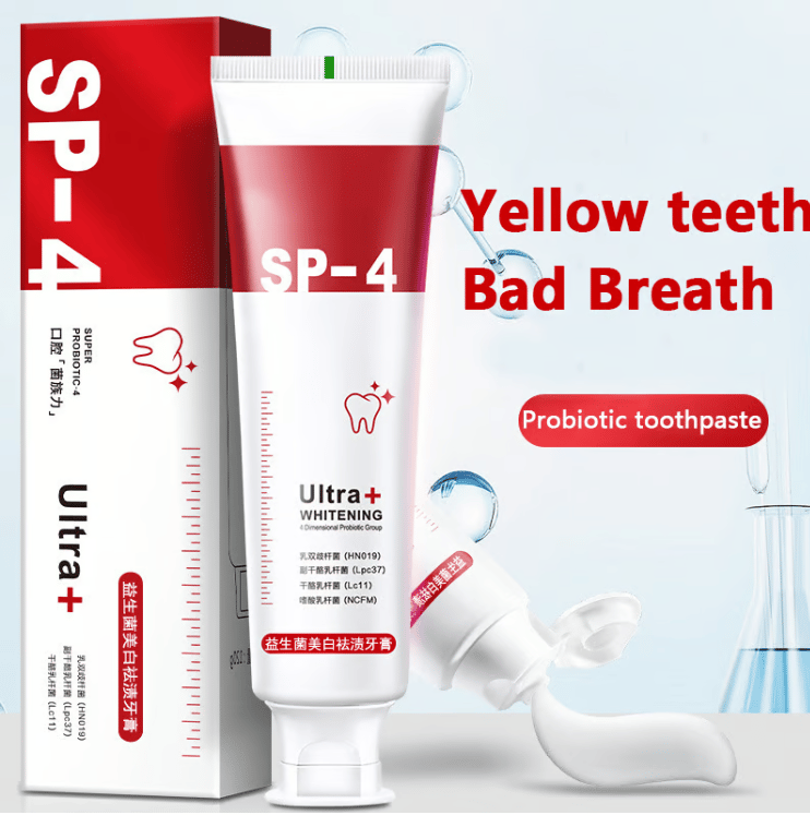 🔥Probiotic Whitening Toothpaste-Removes Years of Stains