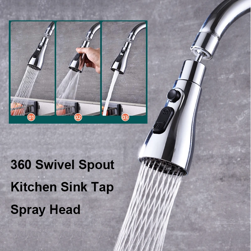 (🔥Last Day Promotion- SAVE 48% OFF)360° Swivel Spout Spray Head(BUY 2 GET FREE SHIPPING)