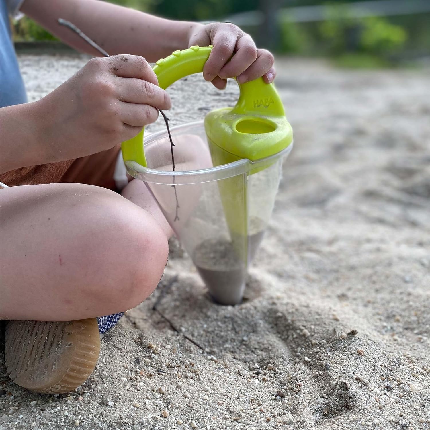 🏖️Spilling Funnel Sand and Water Mixing Toy