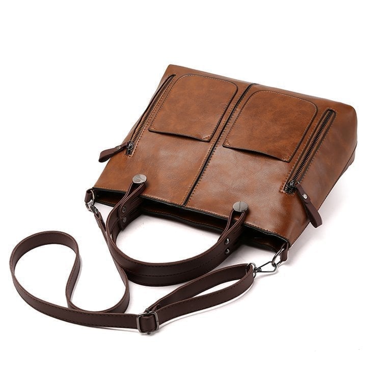 🔥 48%- Ladies vintage leather shoulder bag