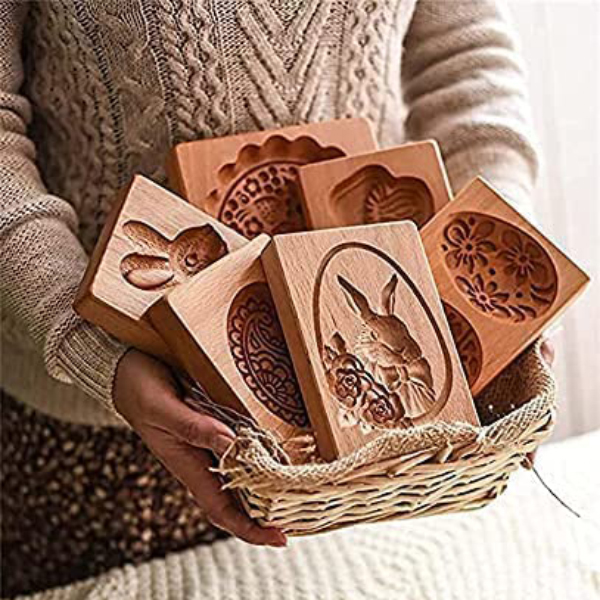 (🔥Last Day Promotion- SAVE 70% OFF)Nonstick Cookie Embossing Tool-Buy 4 Get Extra 20% OFF & Free Shipping