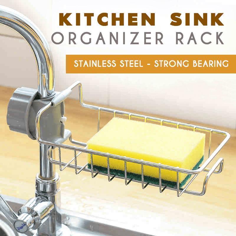 (💗Mother's Day Gift-40% OFF) Kitchen Sink Organizer Rack