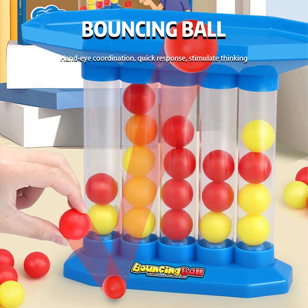 💥LAST DAY SALE 50% OFF💥Bounce & Shoot 4-Ball Launcher Toy