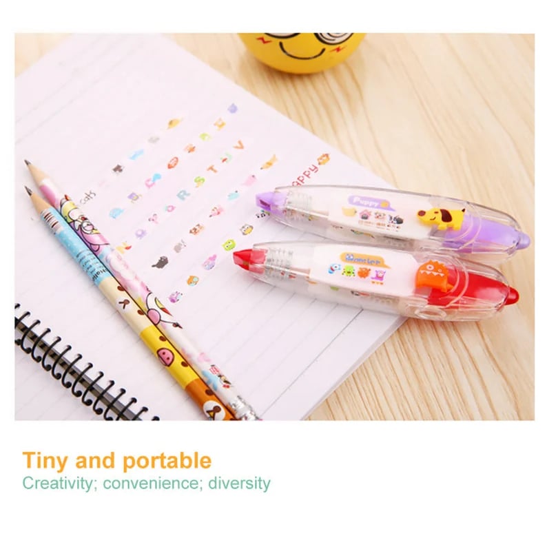 🔥Last Day 70% OFF🔥 Cute Animals Press Type Decorative Pen