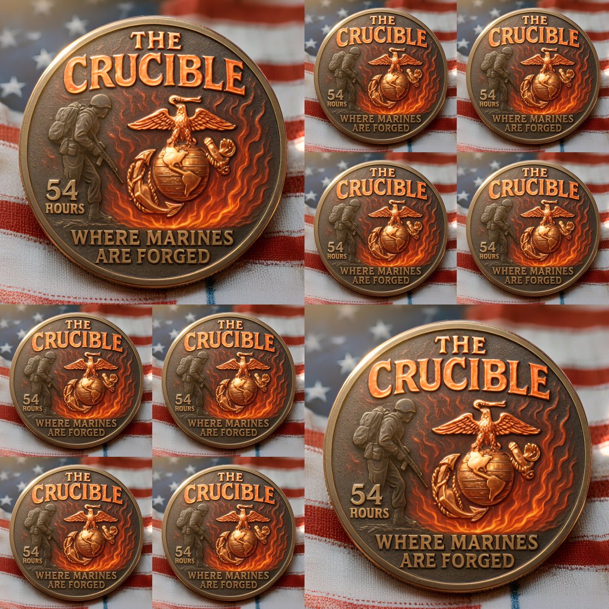 🏆Flash Sale 60% OFF - 🇺🇸🎖️54 Hour Marine Challenge Coin