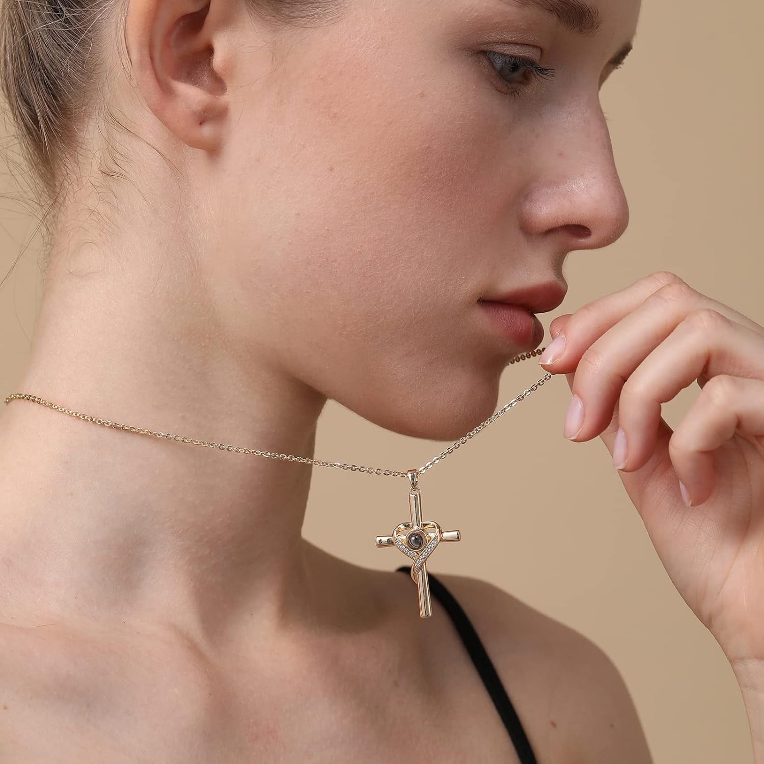 💎Cross Necklace - Say 'I love you' to her❤️