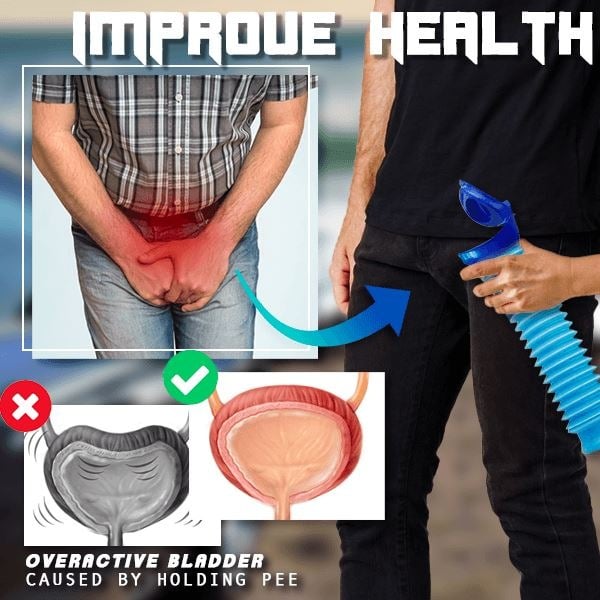 Early Summer Hot Sale 48% OFF - Men's Pocket Toilet(BUY 2 GET 1 FREE NOW)