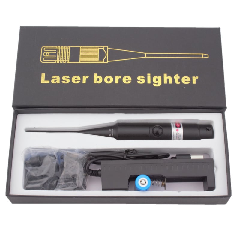 💝2023 Father's Day Save 48% OFF🎁Adjustable Red Laser Bore Sighter Kit