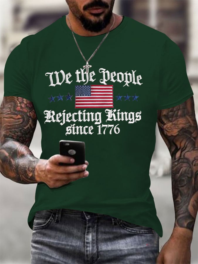 Men's FDT Printed Casual T-Shirt