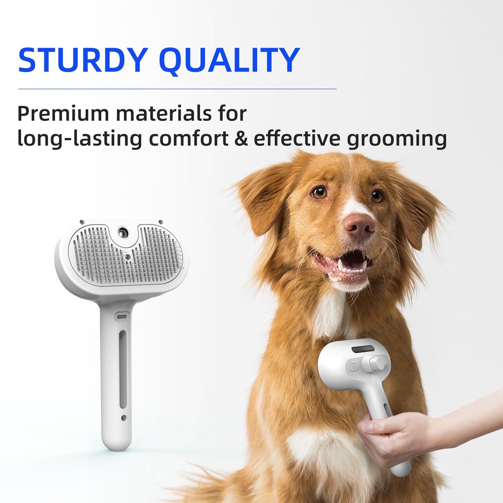 🔥Last Day Promotion 48% OFF-🎁-Pet Spray Hair Removal Comb🐶