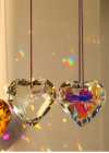 🔥(Early Mother's Day Sale - 50% OFF)Hanging Heart Suncatcher Prism Crafts-Buy 4 Free Shipping