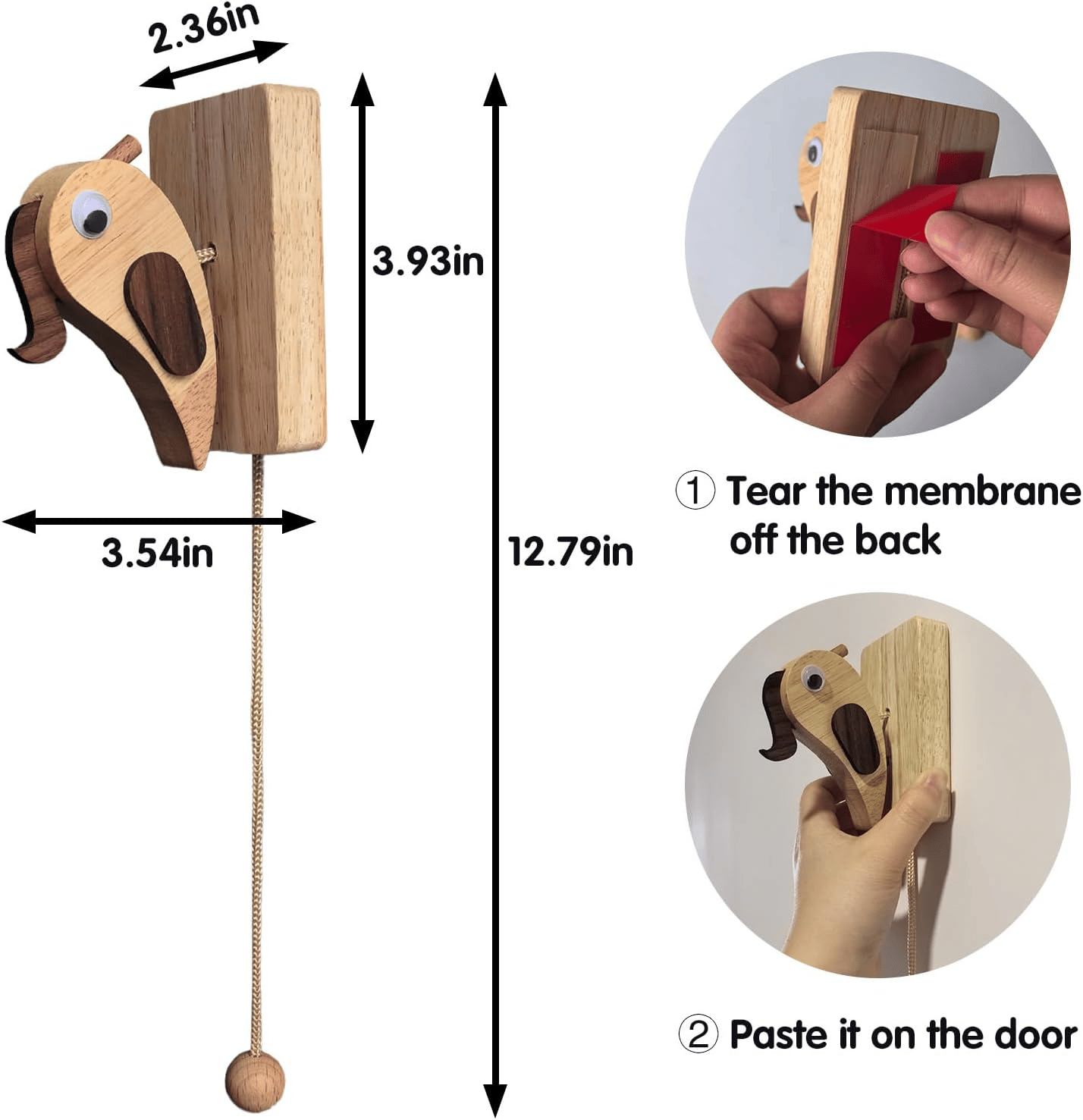 Fun-plus Woodpecker Door Knocker🔥Buy 2 Free Shipping!