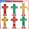 🌲🌲Hanging Wooden Cross Decoration