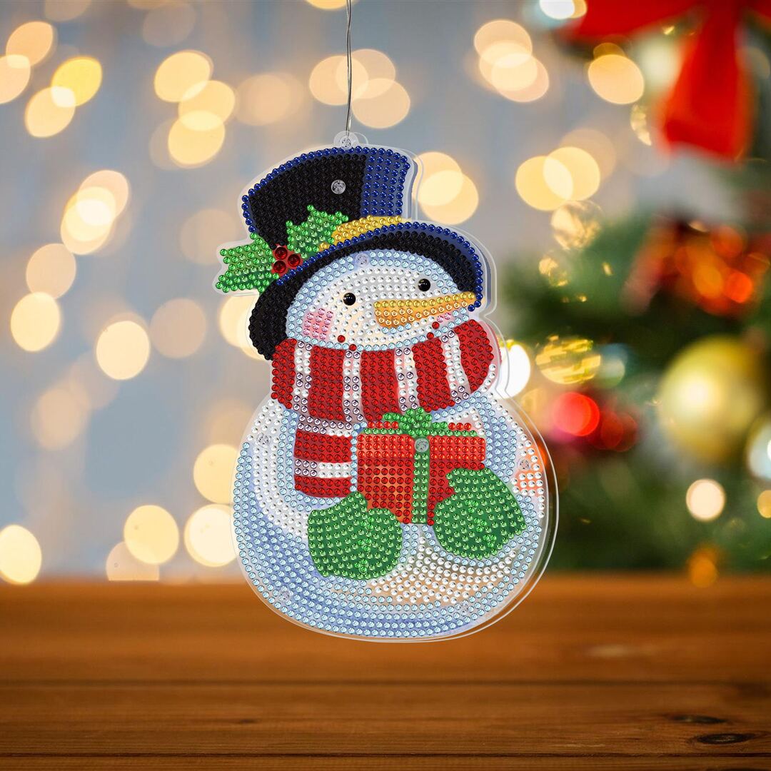 ✨Christmas Sale- Get 50% OFF🎁5D Diamond Painting Christmas Hanging Light