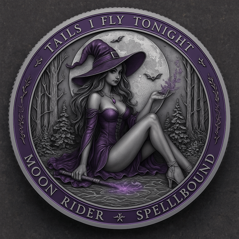 🏆Flash Sale 60% OFF - Witch's Magical Night Commemorative Coin