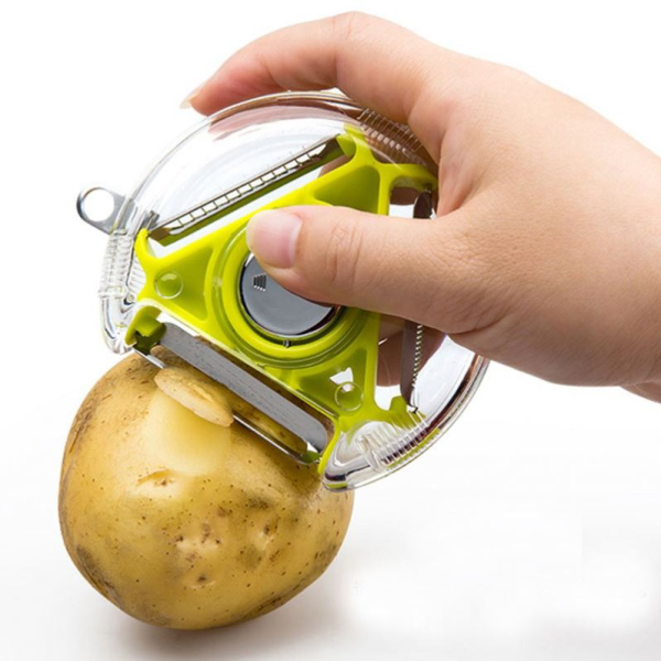 (🔥Hot Summer Sale - 50% OFF)3-IN-1 ROTARY PEELER - Buy 3 Get 1 Free